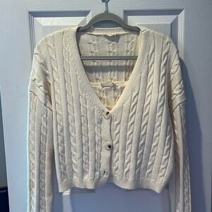 Altar’d state two piece sweater, cream color, medium